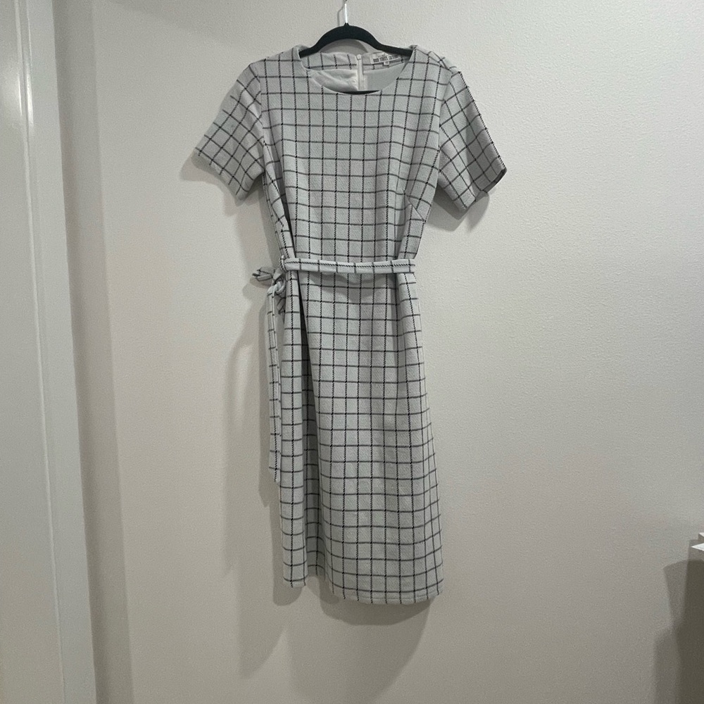 Grid dress